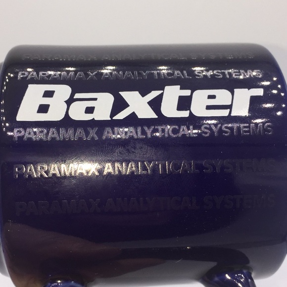 Baxter Paramax Analytical Systems Logo Advertising Healthcare Hospital Mug - Picture 2 of 9